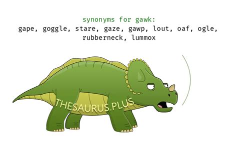 gawk antonyms|GAWK